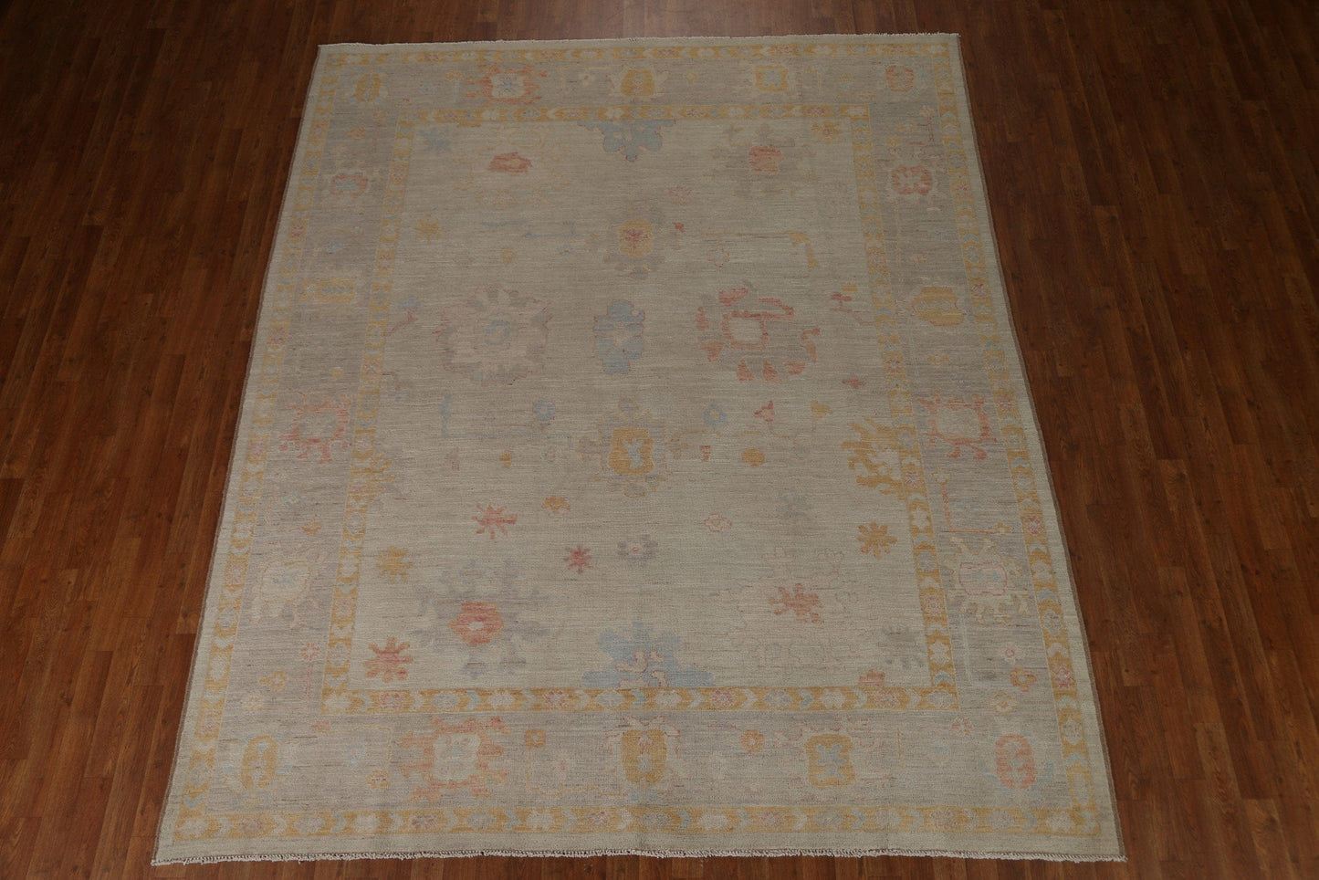 Vegetable Dye Oushak Oriental Area Rug 8x10