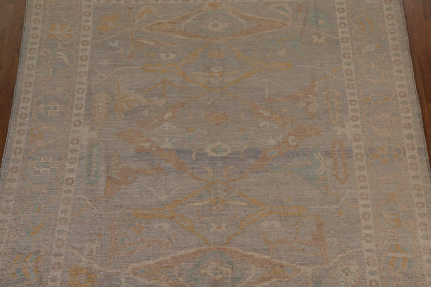 Vegetable Dye Oushak Oriental Area Rug 8x10