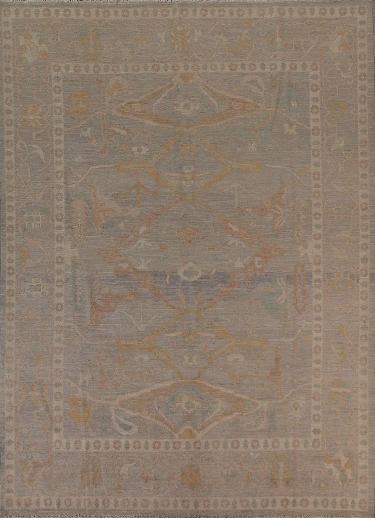 Vegetable Dye Oushak Oriental Area Rug 8x10