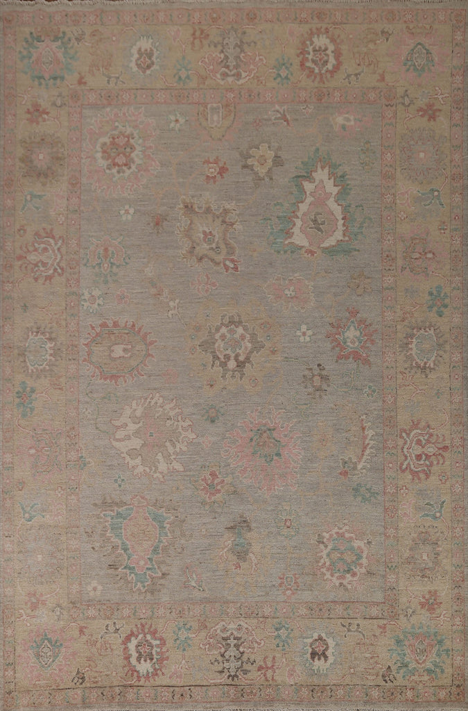 Vegetable Dye Oushak Oriental Area Rug 8x10