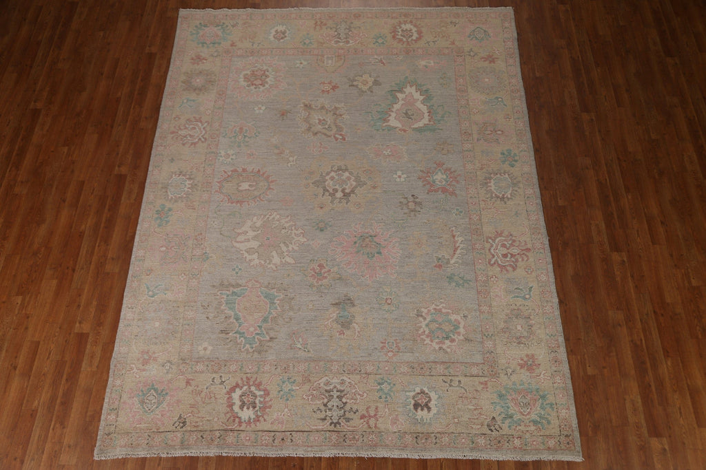 Vegetable Dye Oushak Oriental Area Rug 8x10