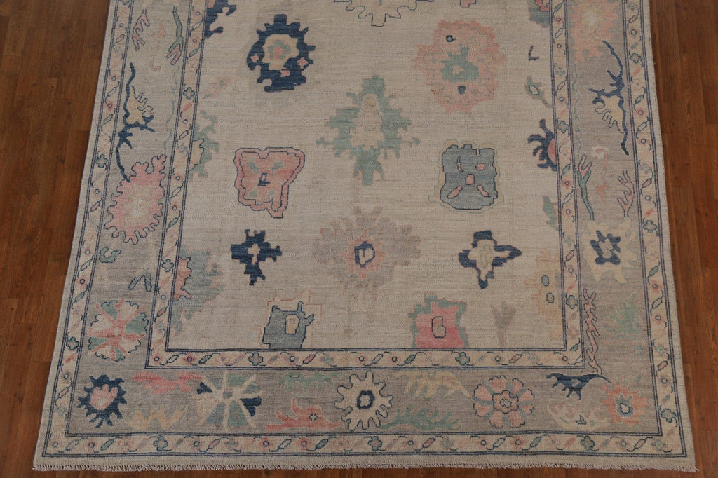 Vegetable Dye Oushak Oriental Area Rug 8x10