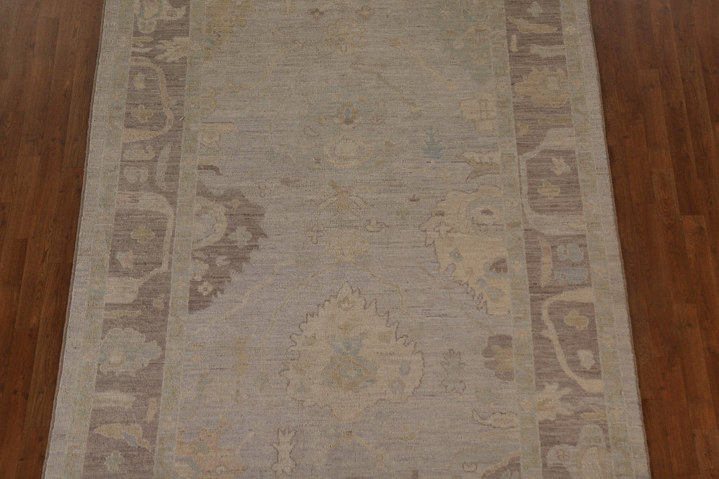 Vegetable Dye Oushak Oriental Area Rug 7x10