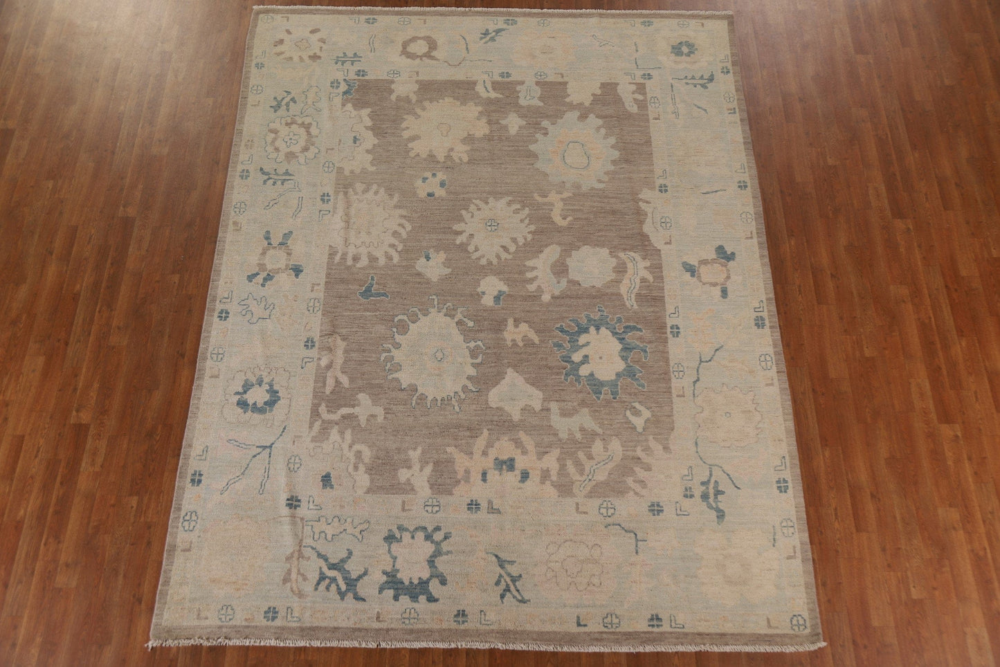 Vegetable Dye Oushak Turkish Area Rug 8x10