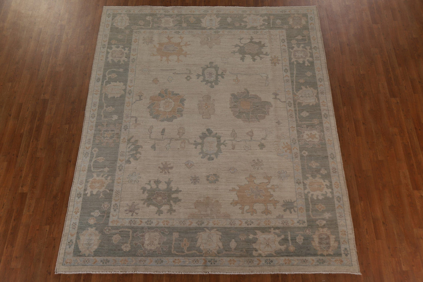 Vegetable Dye Oushak Turkish Area Rug 8x10