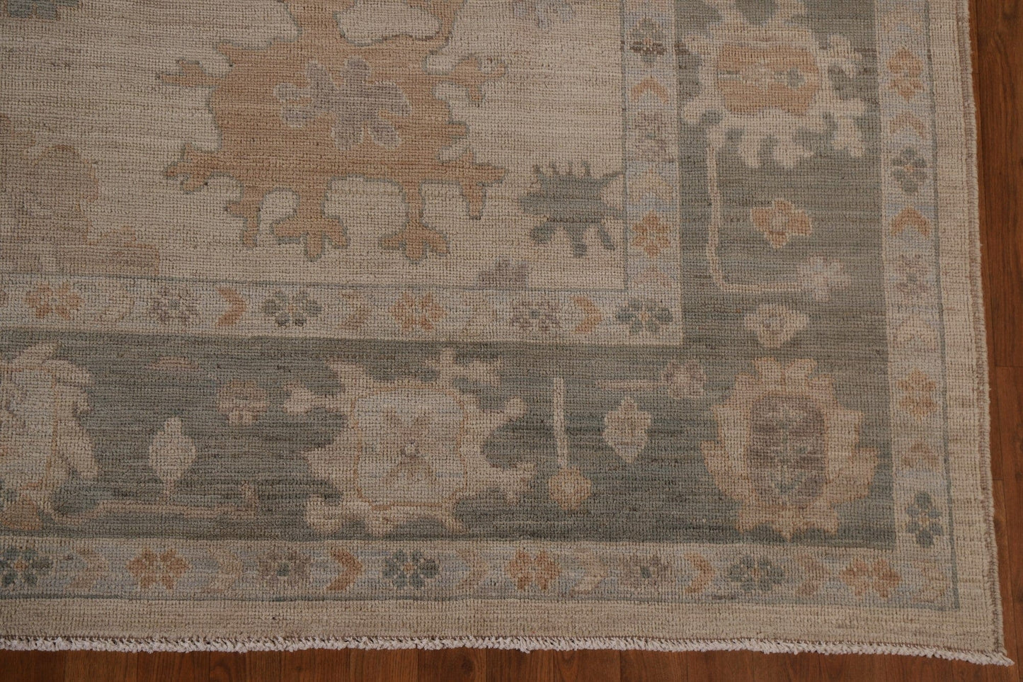 Vegetable Dye Oushak Turkish Area Rug 8x10