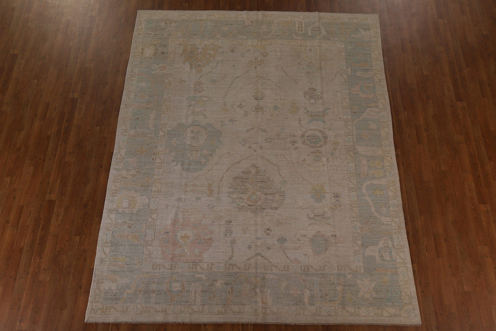 Vegetable Dye Oushak Oriental Area Rug 8x10