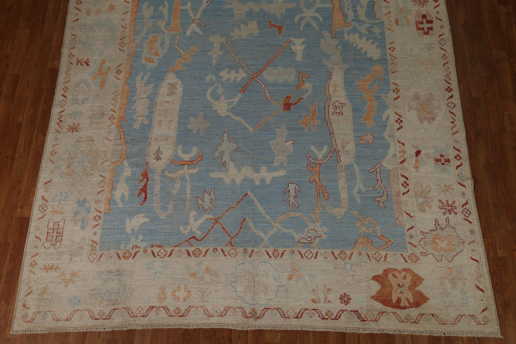 Vegetable Dye Oushak Turkish Area Rug 8x10