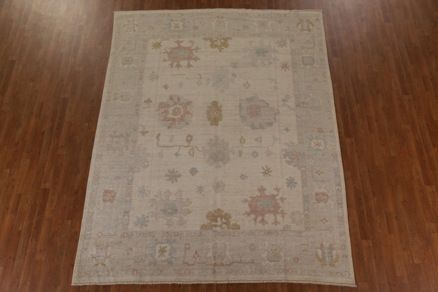 Vegetable Dye Oushak Turkish Area Rug 8x10