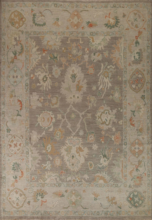 Vegetable Dye Oushak Oriental Area Rug 8x10