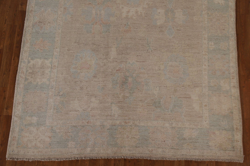 Vegetable Dye Oushak Oriental Area Rug 6x9