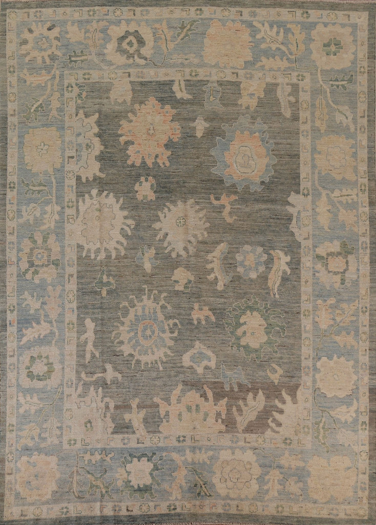 Vegetable Dye Oushak Oriental Area Rug 8x10