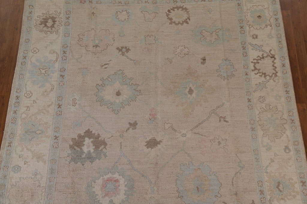 Vegetable Dye Oushak Oriental Area Rug 8x10