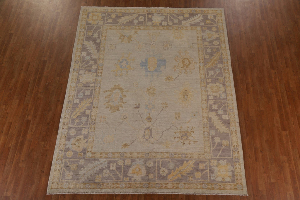 Vegetable Dye Oushak Oriental Area Rug 8x10