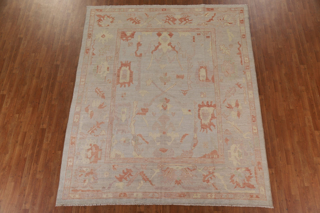 Vegetable Dye Oushak Turkish Area Rug 8x10