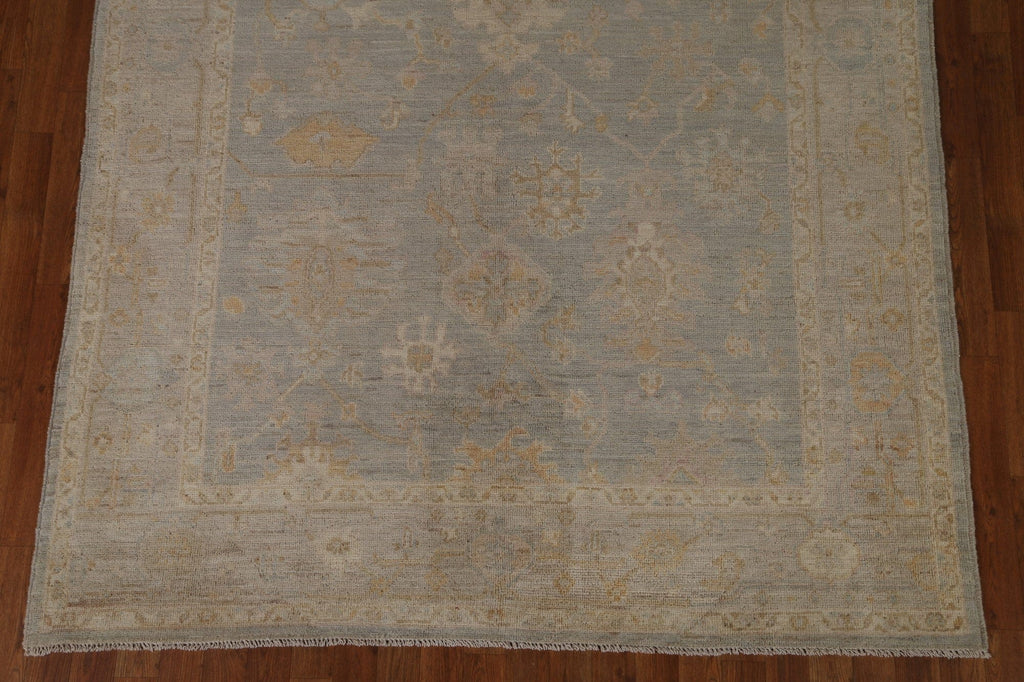 Vegetable Dye Oushak Turkish Area Rug 6x9