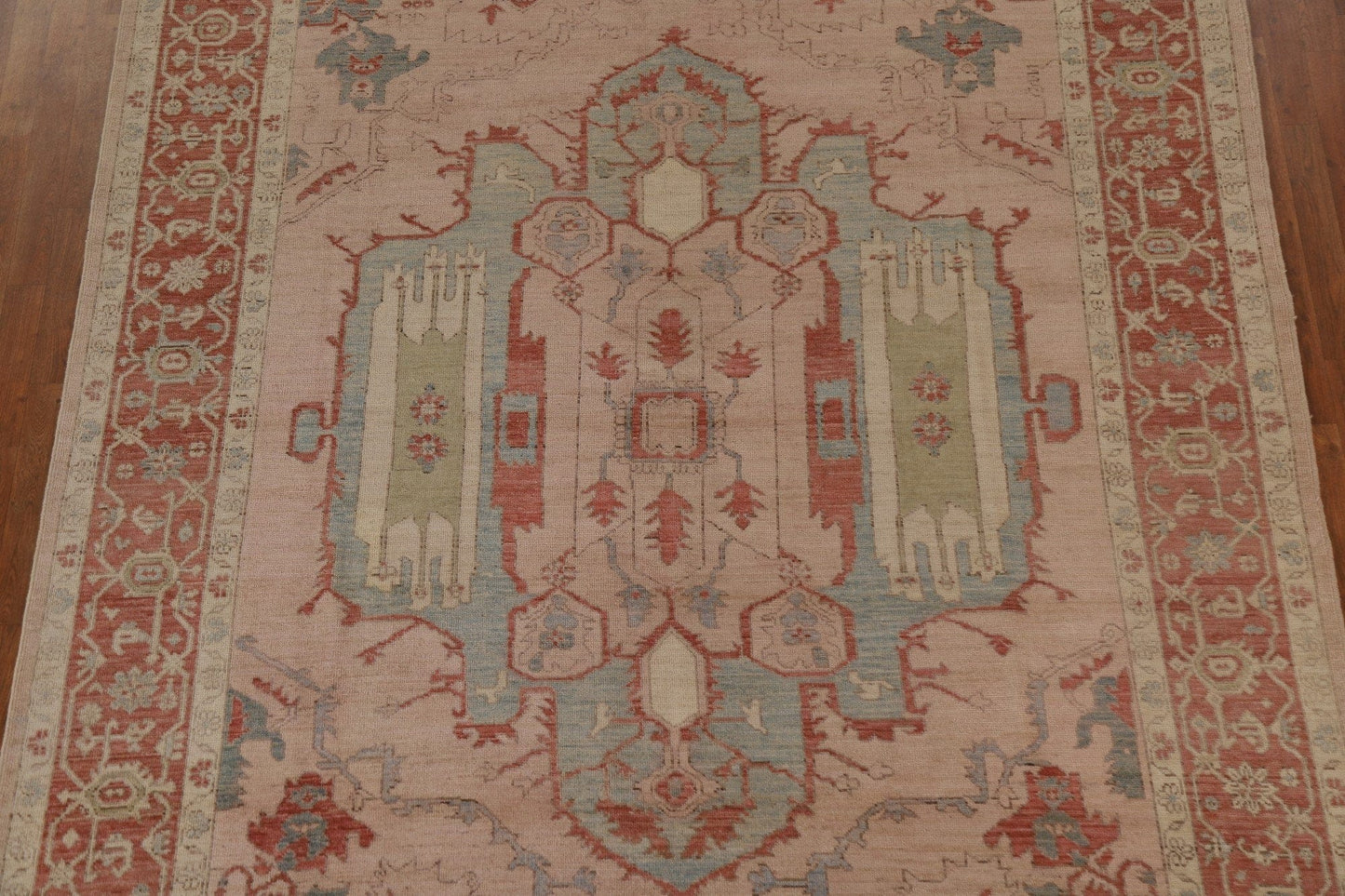 Vegetable Dye Oushak Oriental Area Rug 9x10