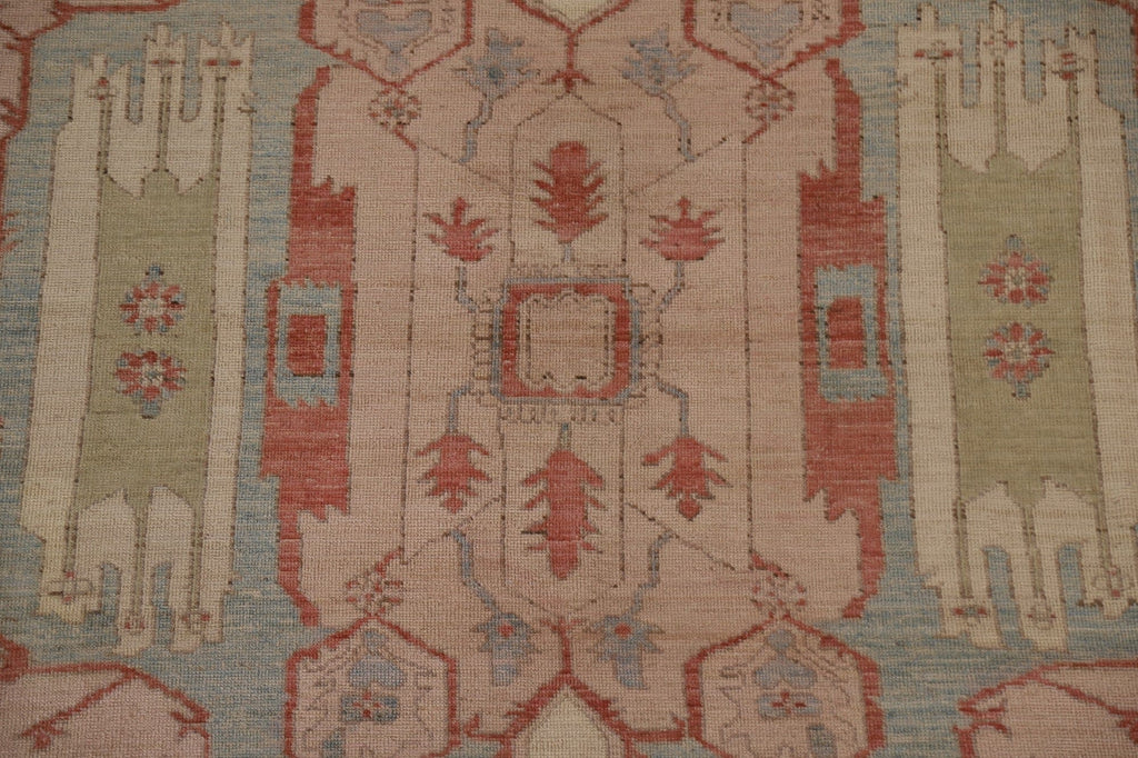 Vegetable Dye Oushak Oriental Area Rug 9x10