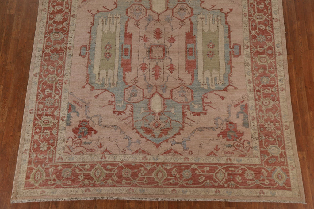 Vegetable Dye Oushak Oriental Area Rug 9x10