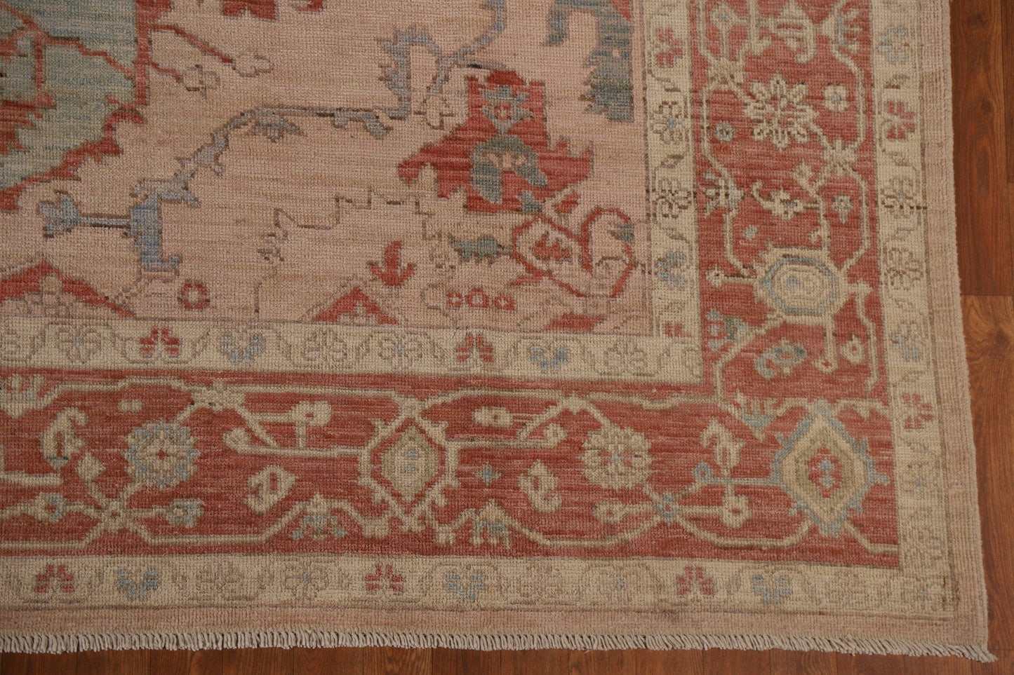 Vegetable Dye Oushak Oriental Area Rug 9x10