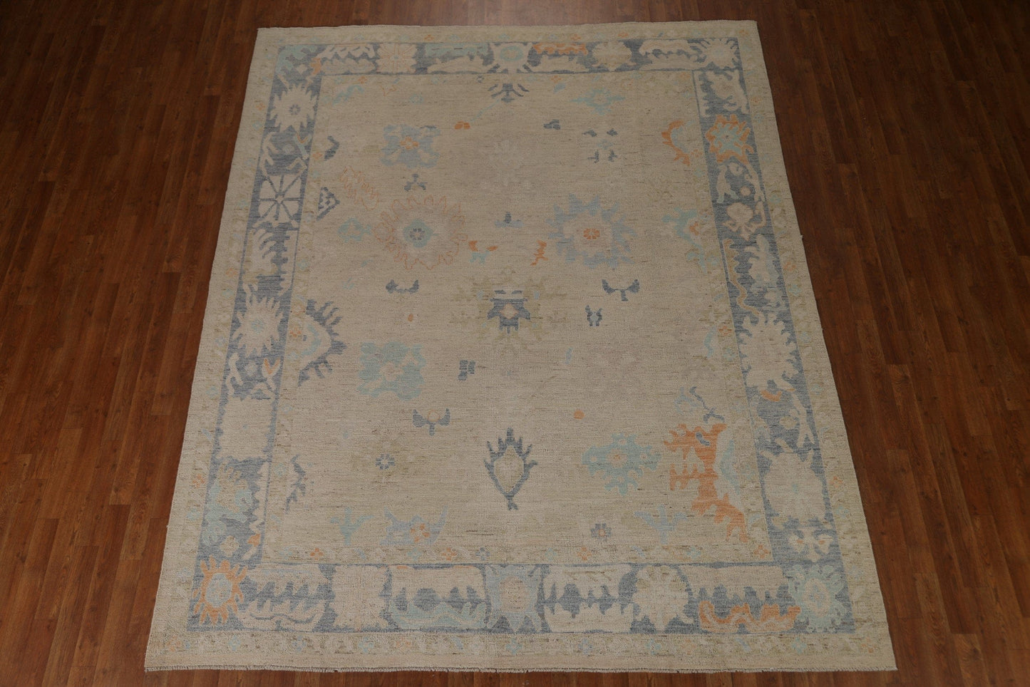 Vegetable Dye Oushak Oriental Area Rug 8x10