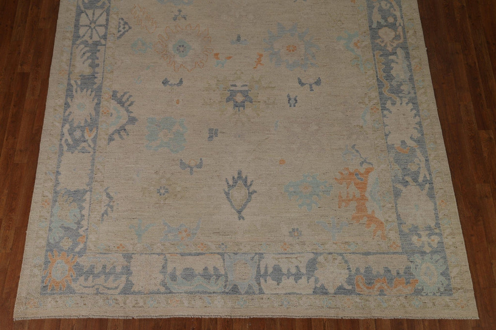 Vegetable Dye Oushak Oriental Area Rug 8x10