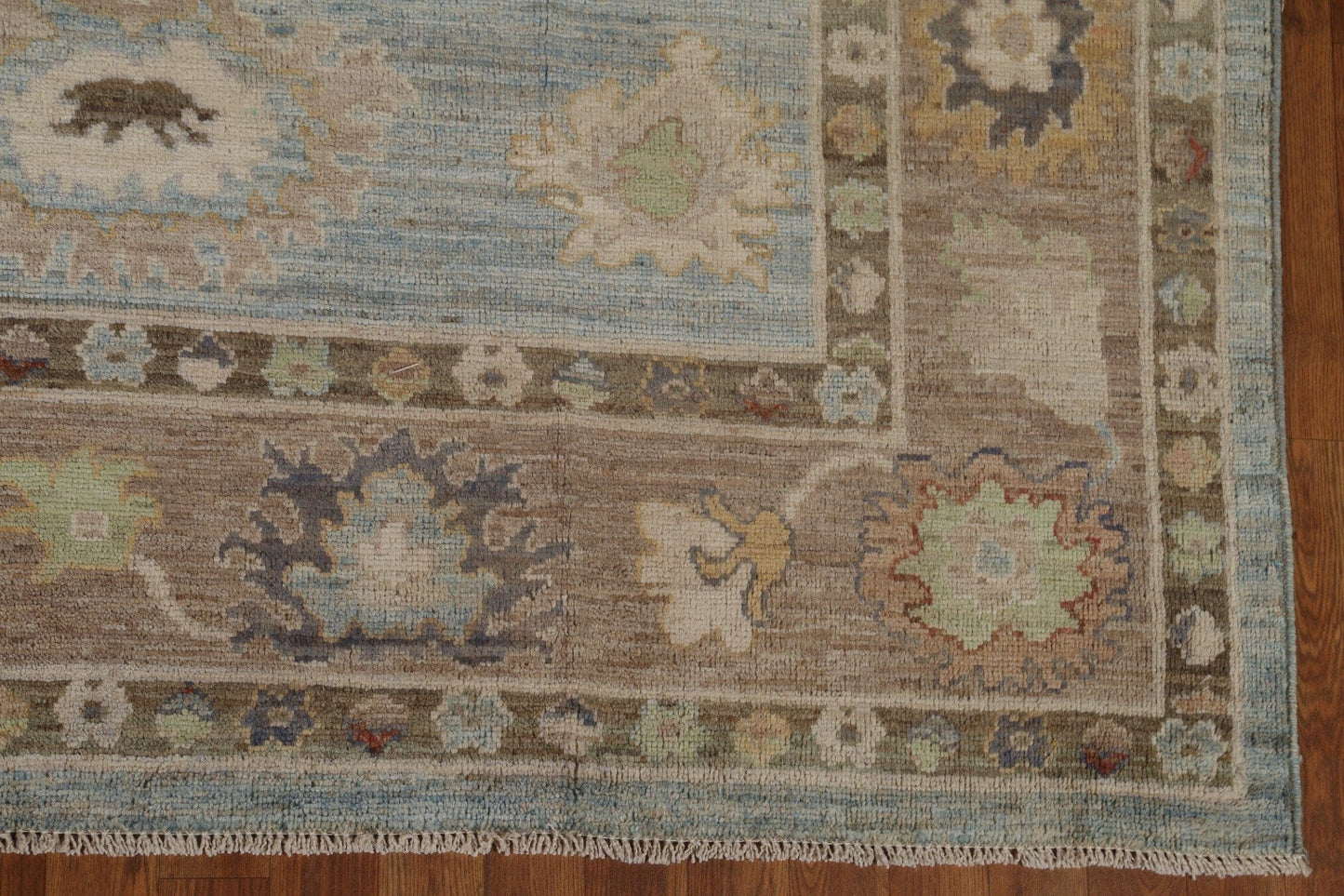 Vegetable Dye Oushak Oriental Area Rug 9x10