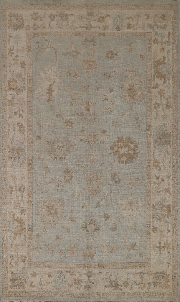 Vegetable Dye Oushak Oriental Area Rug 6x9