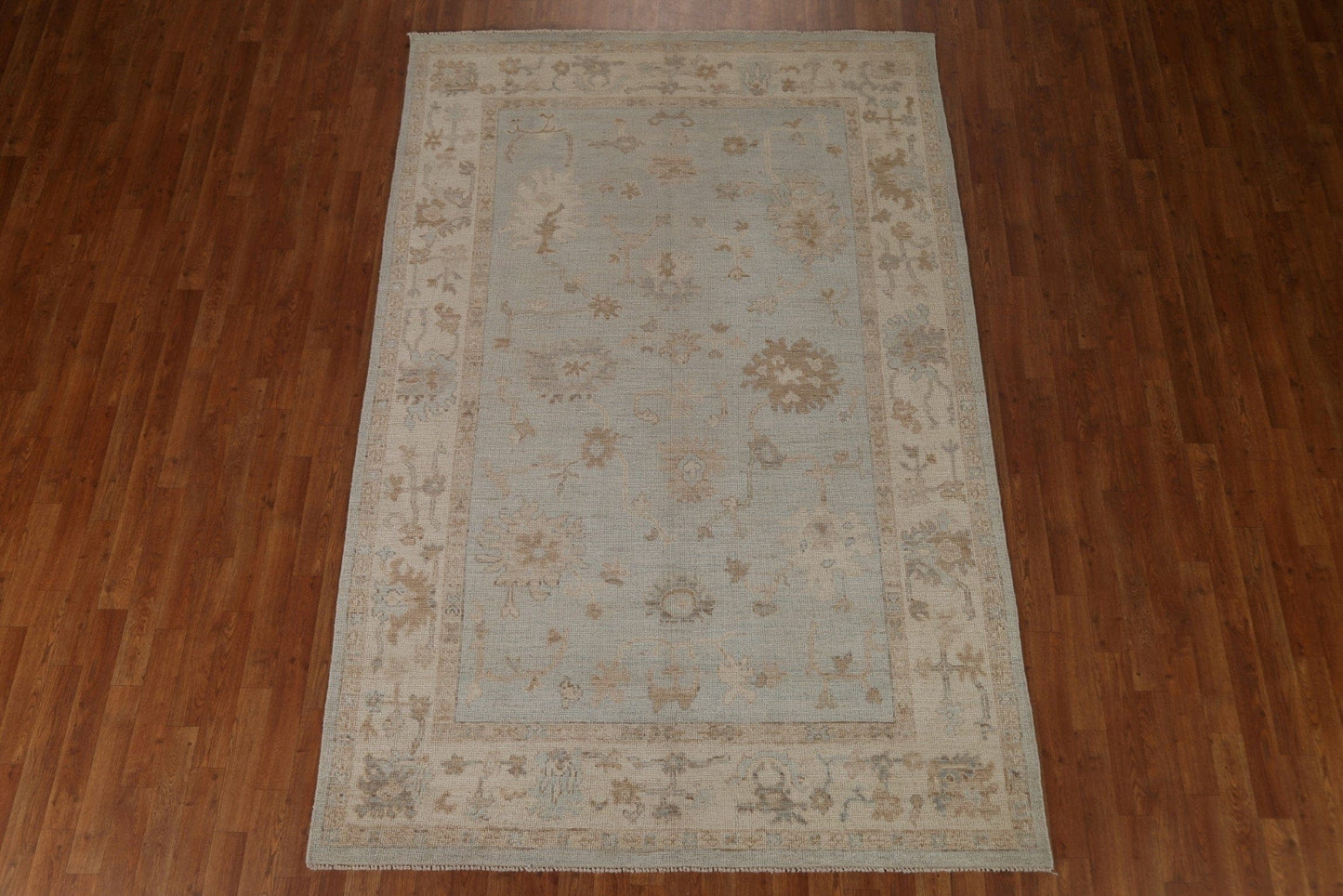 Vegetable Dye Oushak Oriental Area Rug 6x9