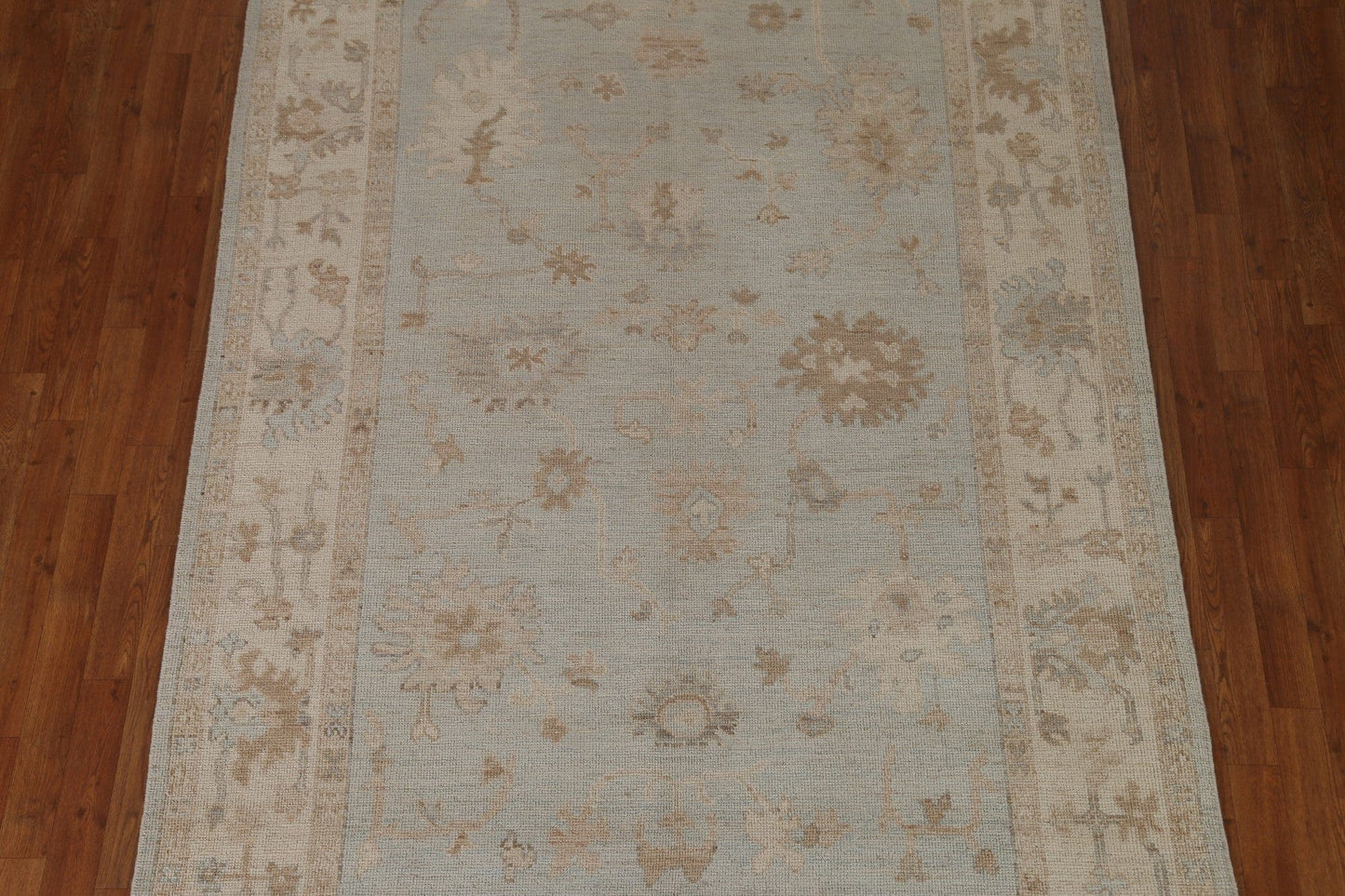 Vegetable Dye Oushak Oriental Area Rug 6x9