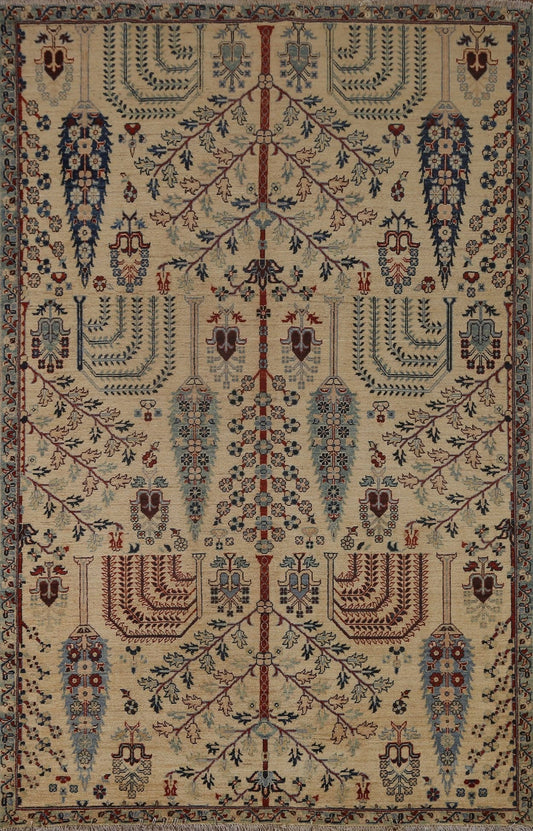 Vegetable Dye Ziegler Oriental Area Rug 6x8