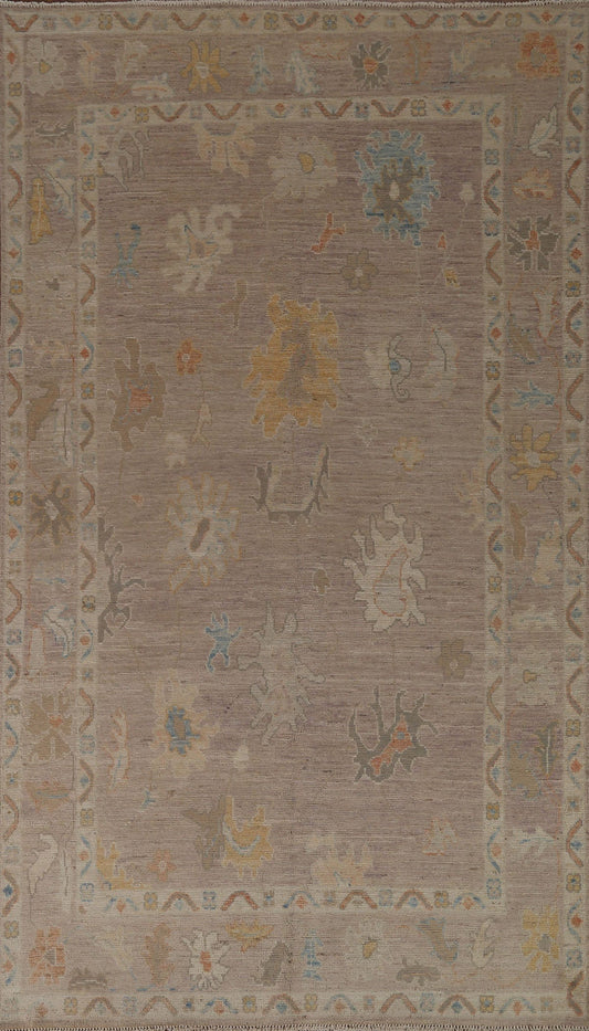 Vegetable Dye Oushak Oriental Area Rug 6x9