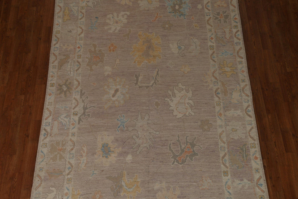 Vegetable Dye Oushak Oriental Area Rug 6x9