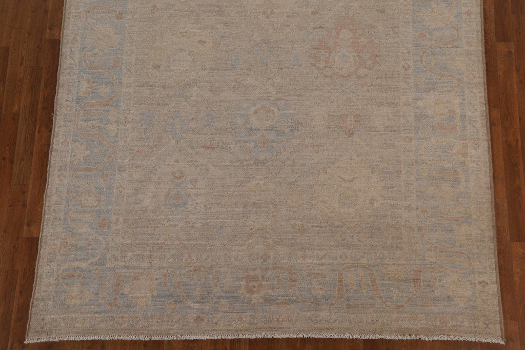 Vegetable Dye Oushak Oriental Area Rug 7x10