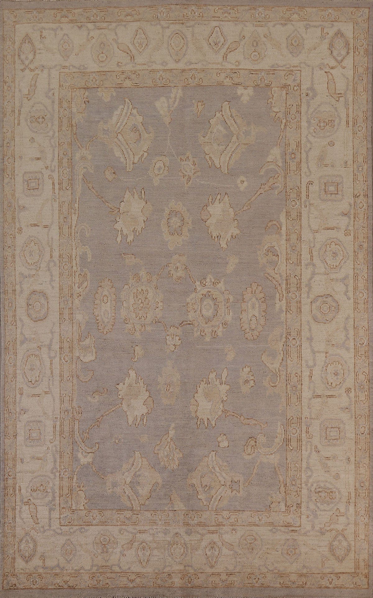 Vegetable Dye Oushak Oriental Area Rug 6x9