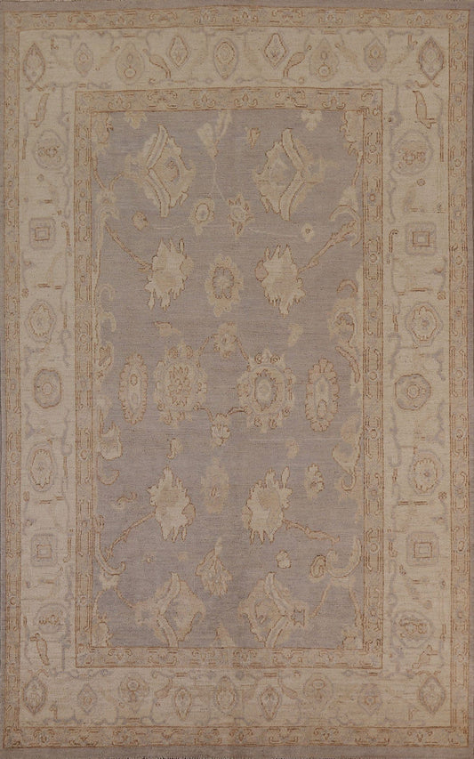 Vegetable Dye Oushak Oriental Area Rug 6x9