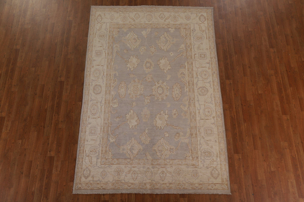 Vegetable Dye Oushak Oriental Area Rug 6x9