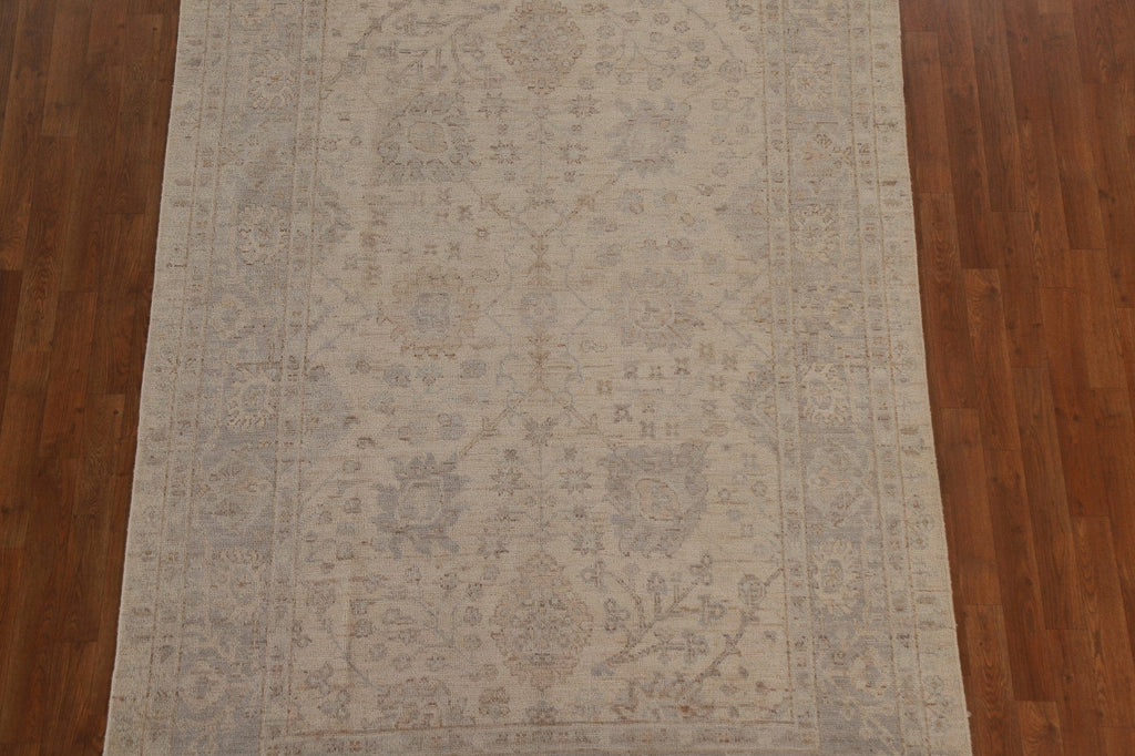 Vegetable Dye Oushak Oriental Area Rug 6x9