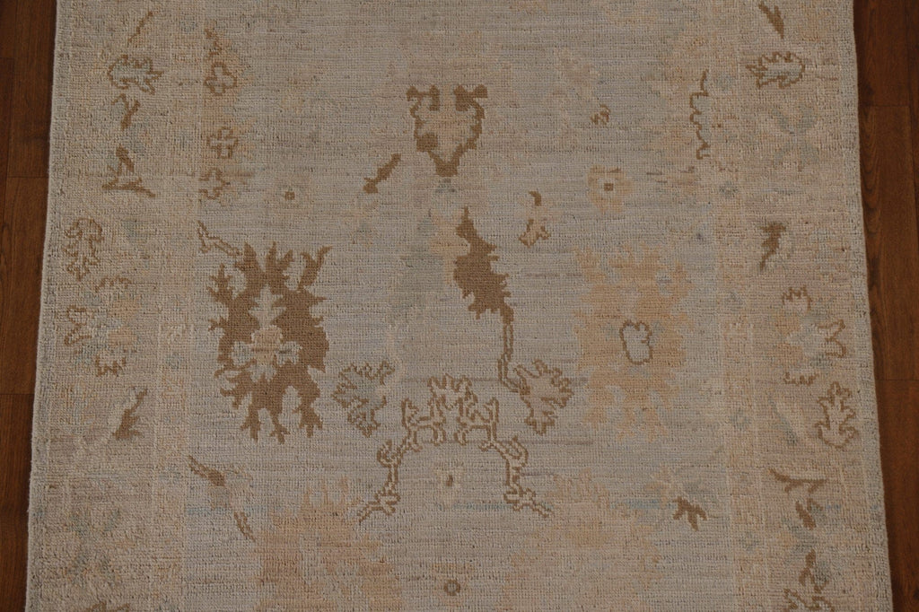 Vegetable Dye Oushak Oriental Area Rug 4x6