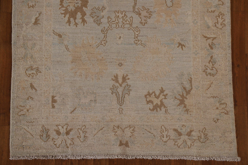 Vegetable Dye Oushak Oriental Area Rug 4x6