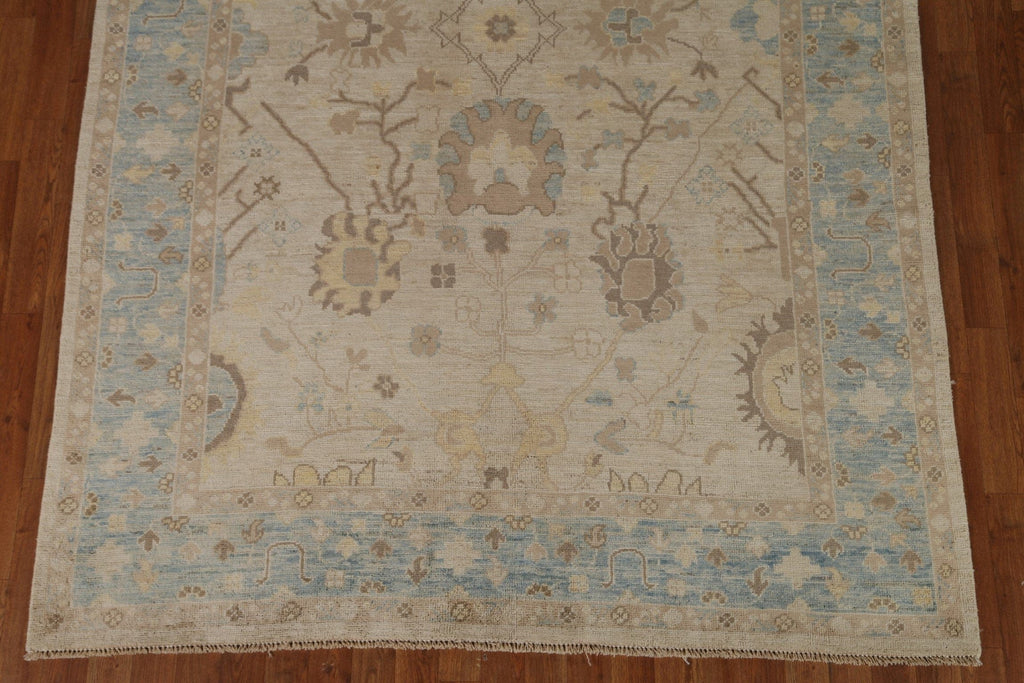 Vegetable Dye Oushak Oriental Area Rug 6x9