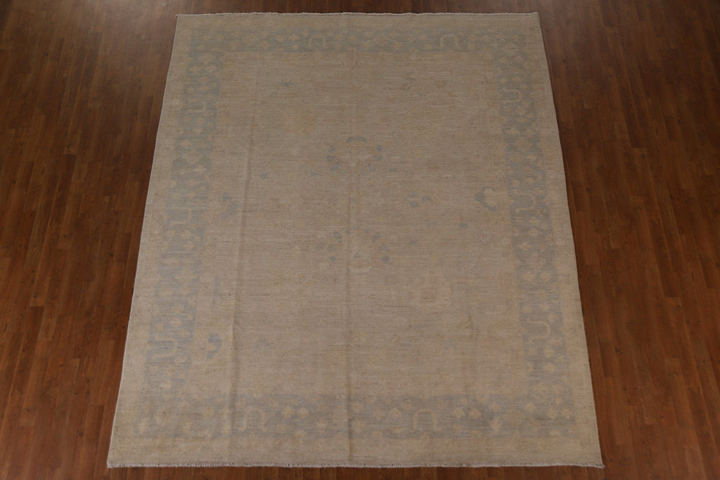 Vegetable Dye Oushak Turkish Area Rug 8x10