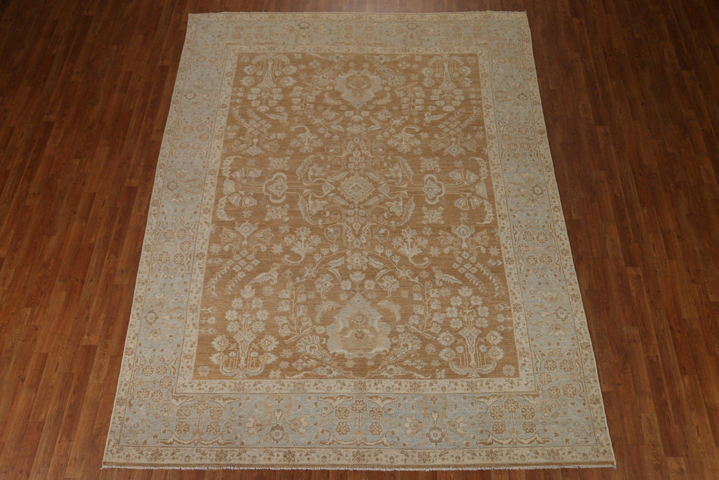 Vegetable Dye Oushak Turkish Area Rug 8x10