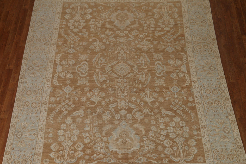 Vegetable Dye Oushak Turkish Area Rug 8x10