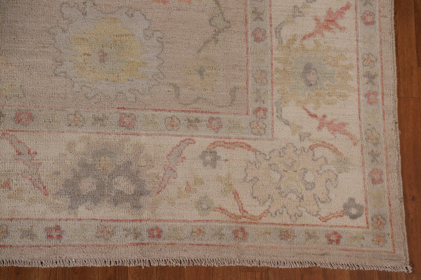 Vegetable Dye Oushak Turkish Area Rug 8x10