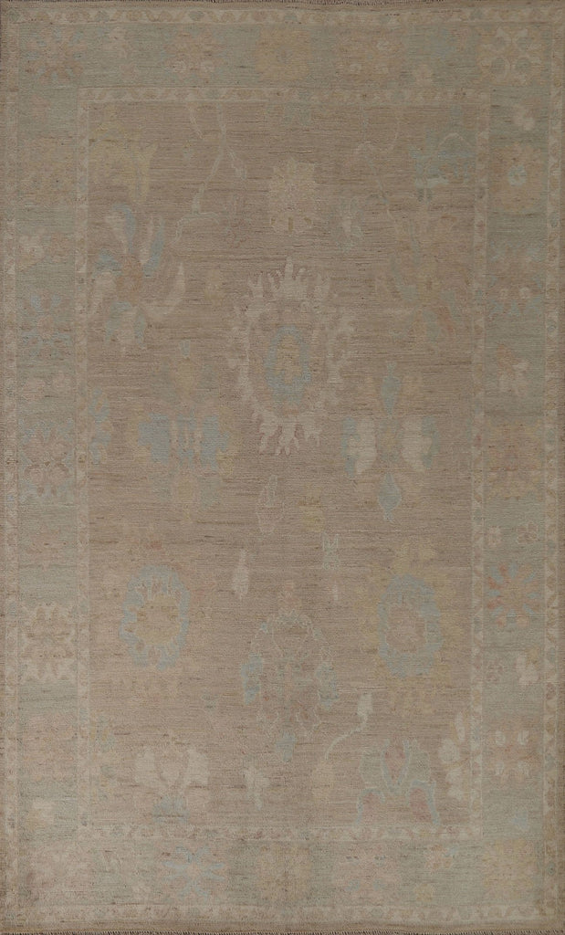 Vegetable Dye Oushak Oriental Area Rug 6x9