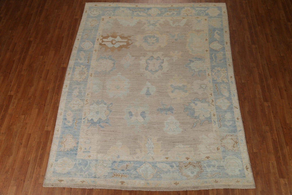 Vegetable Dye Oushak Oriental Area Rug 8x10