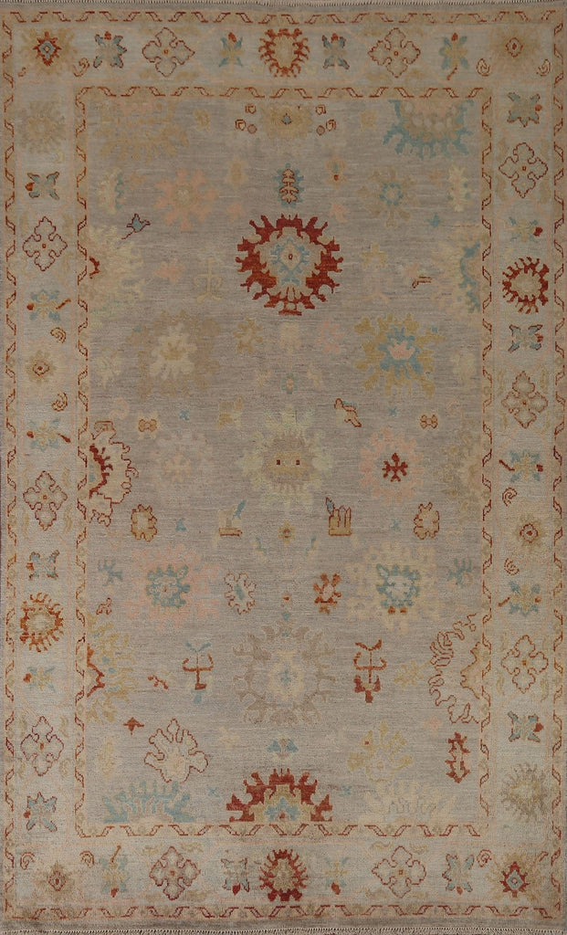 Vegetable Dye Oushak Oriental Area Rug 6x9