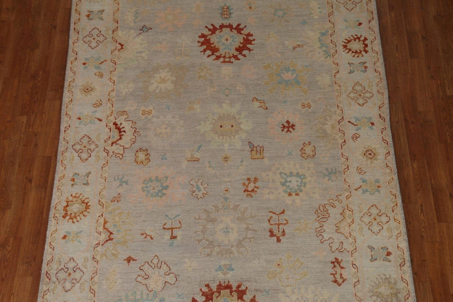 Vegetable Dye Oushak Oriental Area Rug 6x9