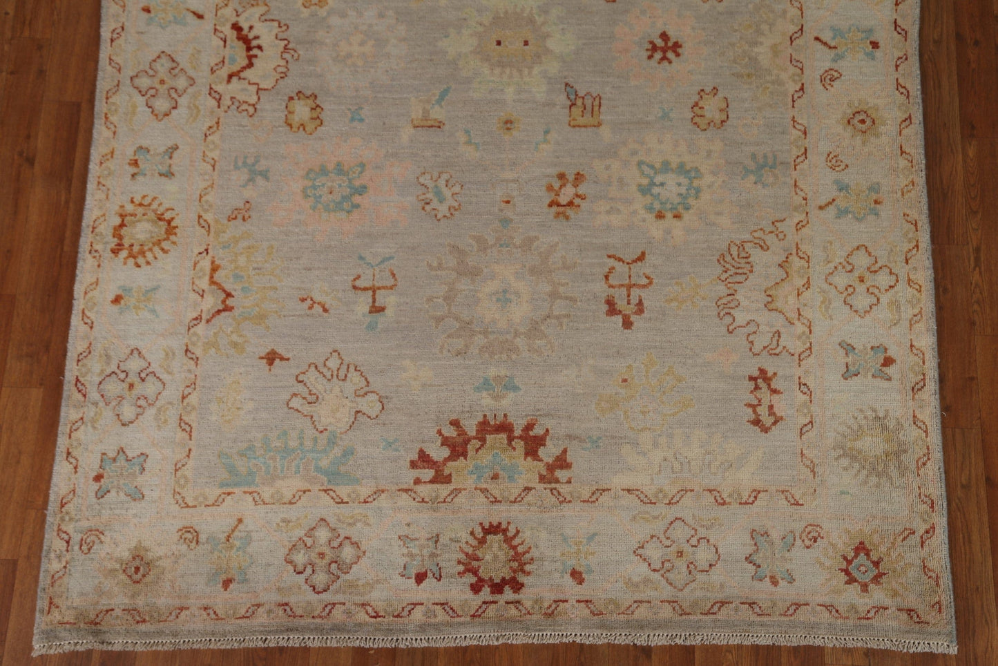 Vegetable Dye Oushak Oriental Area Rug 6x9